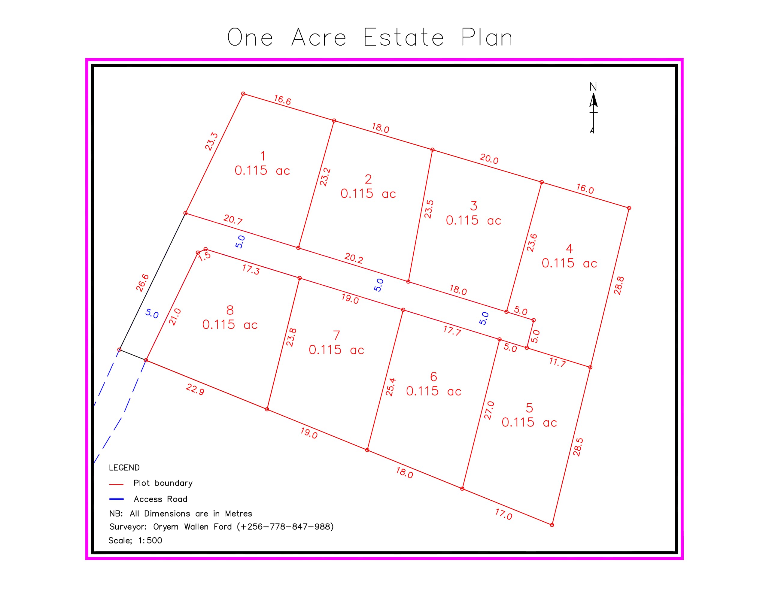 Land subdivision